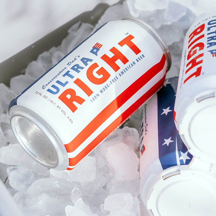 SOLD OUT! Conservative Dad’s Ultra Right Beer - Case (24 Beers)