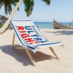 Official Conservative Dad's Ultra Right Beer Luxury Beach Towel