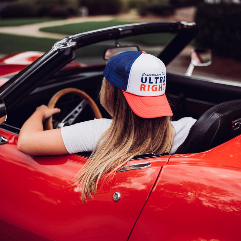 Conservative Dad's Ultra Right Beer Foam Front Trucker Hat