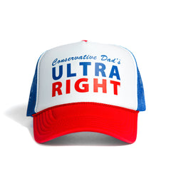 Conservative Dad's Ultra Right Beer Foam Front Trucker Hat