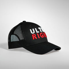 Official Black Ultra Right Beer 3D Puff Hat