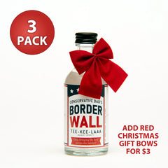 Border Wall Tee Kee Laaa - 50ML Glass Mini Bottles (3-Pack)