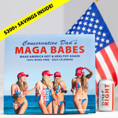 Conservative Dad's MAGA Babes Make America Hot & Healthy Again 2025 Calendar - Official site