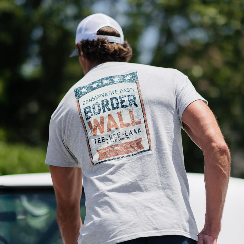Border Wall Tee Kee Laaa Vintage Pocket Tee